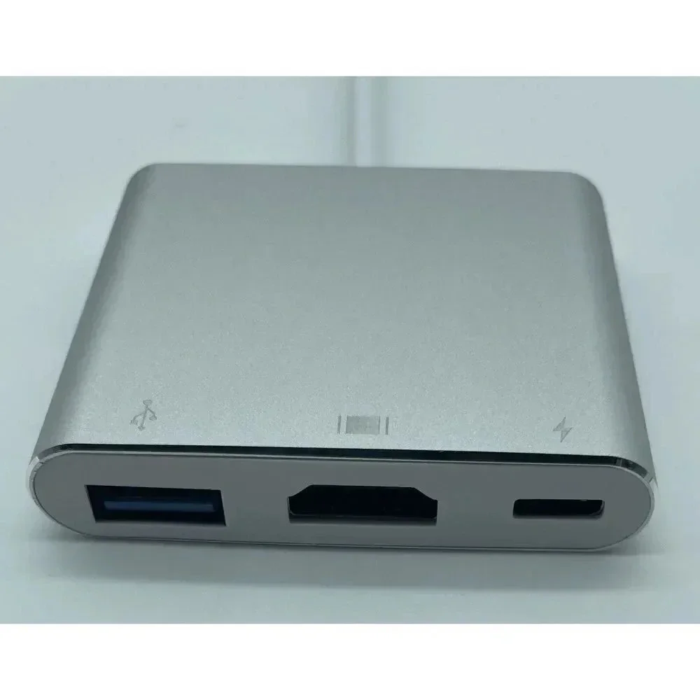 Battony USB C Multiport AV Adapter with 4K HDMI‎ Output USB 3.0 Port & USB-C/F